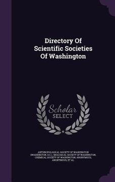 portada Directory Of Scientific Societies Of Washington