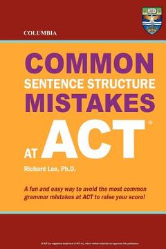 portada columbia common sentence structure mistakes at act (en Inglés)