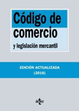 portada Código de Comercio y Legislación Mercantil