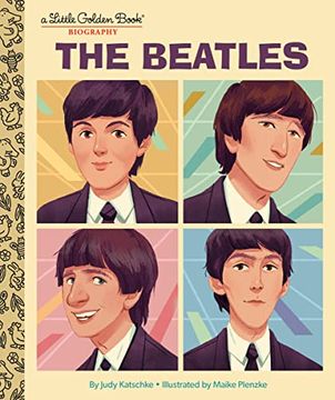 portada The Beatles: A Little Golden Book Biography (in English)