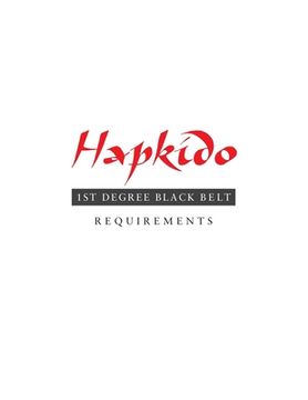 portada Hapkido: 1st Degree Black Belt Requirements 