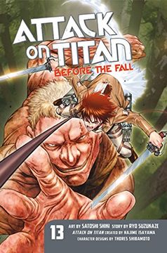 portada Attack on Titan: Before the Fall 13 