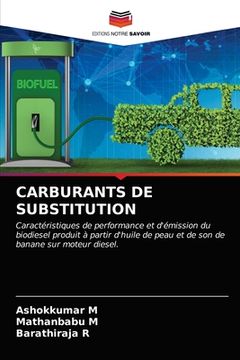 portada Carburants de Substitution (en Francés)
