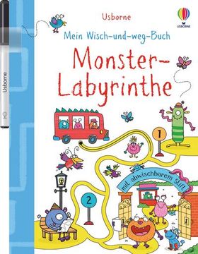 portada Mein Wisch-Und-Weg-Buch: Monster-Labyrinthe (in German)