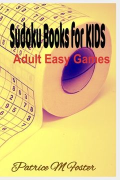 portada sudoku books for kids: Adult Easy Game (en Inglés)