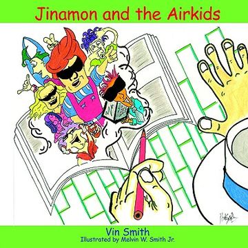 portada jinamon and the airkids (en Inglés)