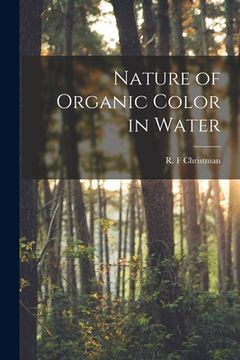 portada Nature of Organic Color in Water (en Inglés)