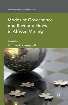 portada Modes of Governance and Revenue Flows in African Mining (en Inglés)