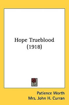 portada hope trueblood (1918)