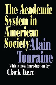 portada the academic system in american society (en Inglés)