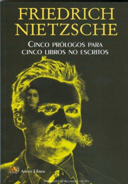 portada Cinco Prologos Para Cinco Libros no Escritos (in Spanish)