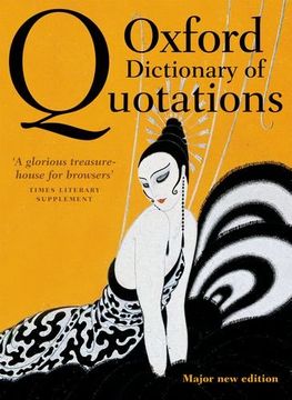 portada Oxford Dictionary of Quotations (en Inglés)
