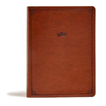 portada Csb Tony Evans Study Bible, British tan Leathertouch: Study Notes and Commentary, Articles, Videos, Easy-To-Read Font (in English)