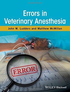 portada Errors in Veterinary Anesthesia (in English)