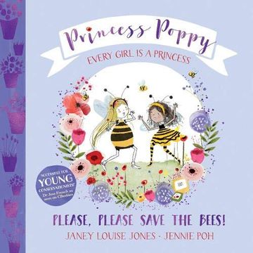 portada Please Please Save the Bees (Princess Poppy) (en Inglés)