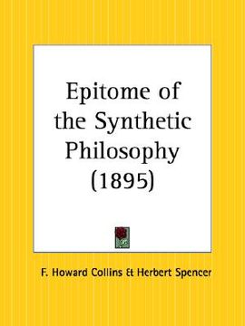 portada epitome of the synthetic philosophy (en Inglés)