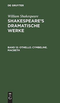 portada Othello. Cymbeline. Macbeth: Aus: Dramatische Werke - Shakespeare's Dramatische Werke (en Alemán)