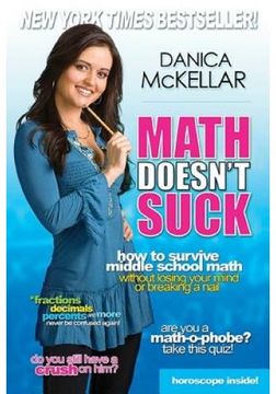 portada Math Doesn't Suck: How to Survive Middle School Math Without Losing Your Mind or Breaking a Nail (in English)