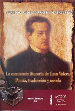 portada La Constancia Literaria de Juan Valera: Poesía, Traducción y