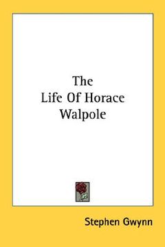 portada the life of horace walpole (in English)