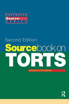 portada Sourcebook on Tort Law 2/E (in English)