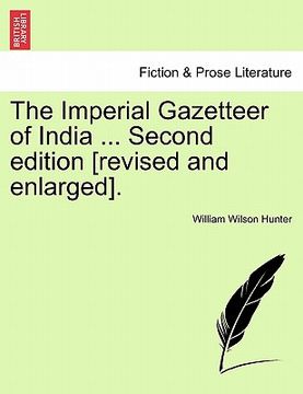 portada the imperial gazetteer of india ... second edition [revised and enlarged]. (en Inglés)