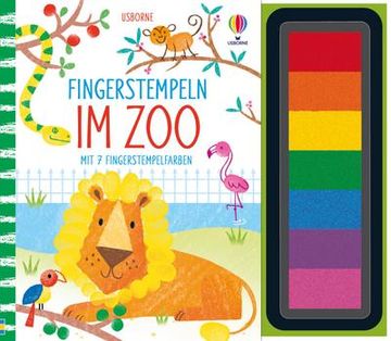 portada Fingerstempeln: Im zoo (in German)