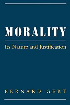 portada Morality: Its Nature and Justification (en Inglés)