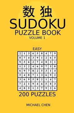 portada Sudoku Puzzle Book: 200 Easy Puzzles (en Inglés)
