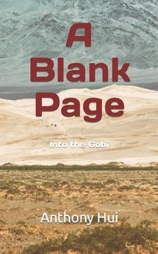 portada A Blank Page: Into the Gobi (in English)