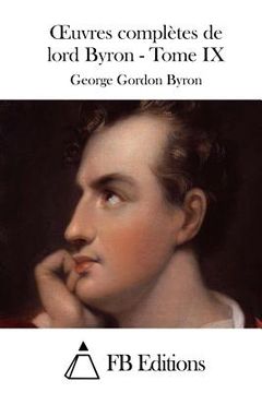 portada Oeuvres complètes de lord Byron - Tome IX (in French)