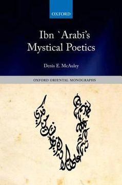 portada ibn arabi's mystical poetics (in English)