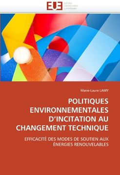 portada Politiques Environnementales D'Incitation Au Changement Technique