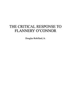 portada The Critical Response to Flannery O'connor (Critical Responses in Arts & Letters) (en Inglés)