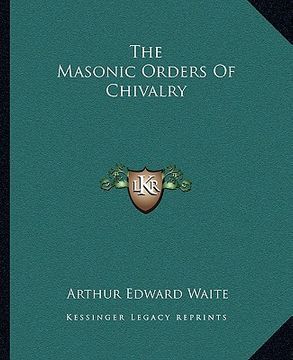 portada the masonic orders of chivalry