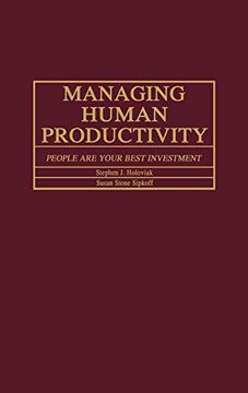 portada Managing Human Productivity: People are Your Best Investment (in English)