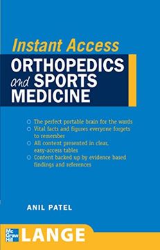 portada Lange Instant Access Orthopedics and Sports Medicine (in English)
