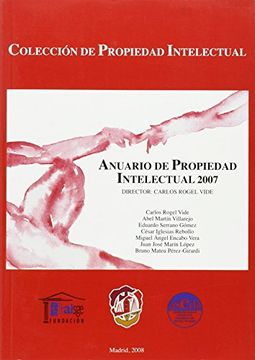 portada Anuario de Propiedad Intelectual 2007