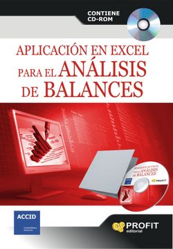 portada Aplicacion en Excel Para el Analisis de Balances 2ª Ed.  Contiene Cd-Rom