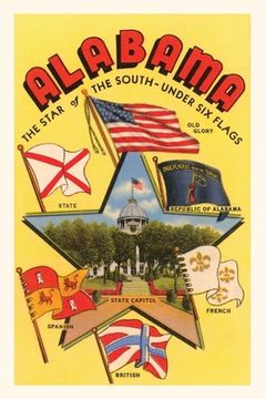 portada Vintage Journal Six Flags of Alabama (en Inglés)