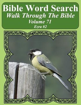 portada Bible Word Search Walk Through The Bible Volume 71: Ezra #2 Extra Large Print (en Inglés)