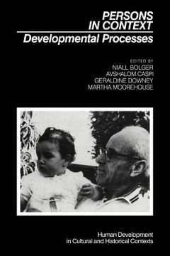 portada Persons in Context: Developmental Processes (Human Development in Cultural and Historical Contexts) (en Inglés)