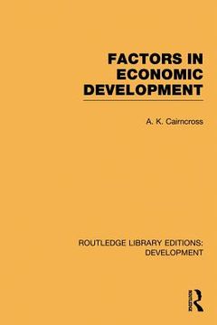 portada factors in economic development (in English)