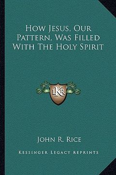 portada how jesus, our pattern, was filled with the holy spirit