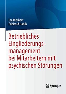 portada Betriebliches Eingliederungsmanagement bei Mitarbeitern mit Psychischen Störungen (in German)