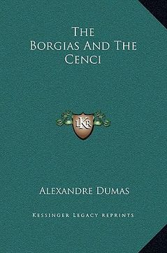 portada the borgias and the cenci (en Inglés)