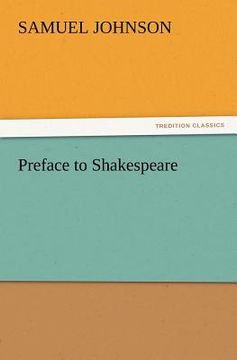 portada preface to shakespeare (in English)