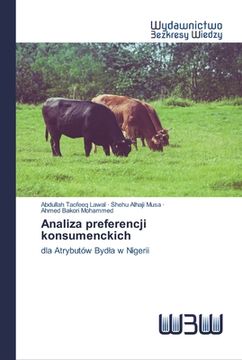 portada Analiza preferencji konsumenckich (en Polaco)