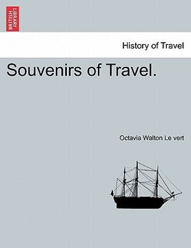portada souvenirs of travel. (in English)