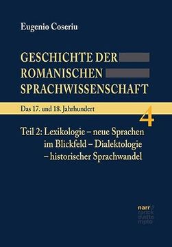 portada Geschichte der Romanischen Sprachwissenschaft 4 (en Alemán)
